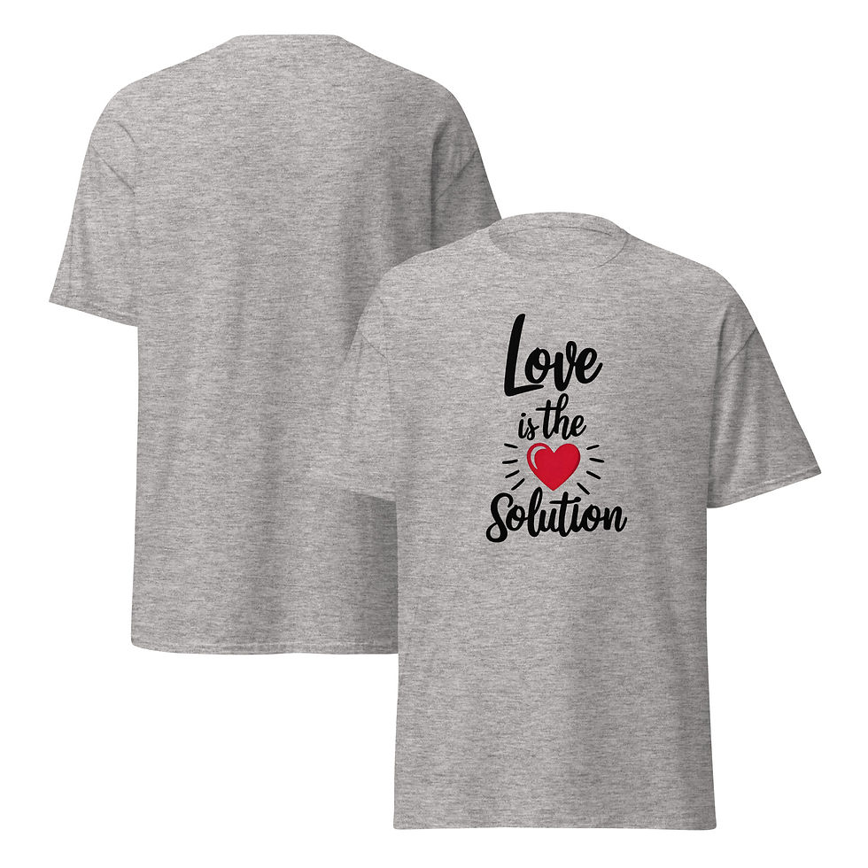 Miniature : Love Is The Solution _ T-shirt unisexe