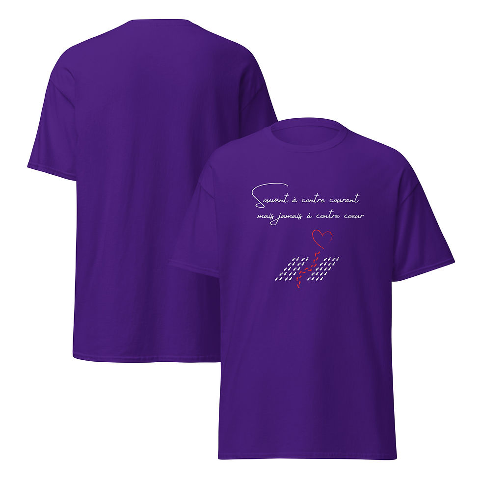 Miniature : Contre-courant _ T-shirt unisexe