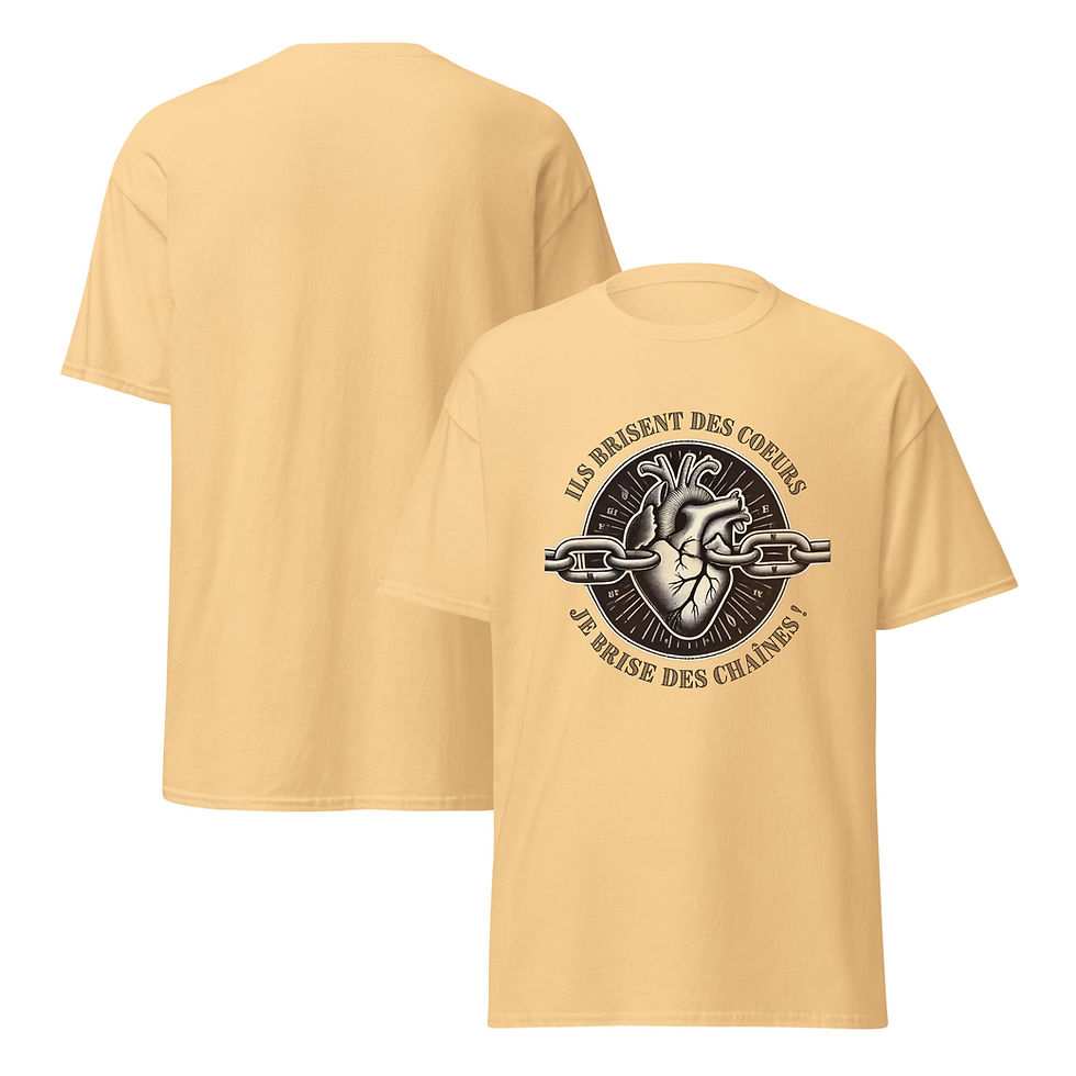Miniature : ⛓️✨ Briser les chaînes – T-shirt unisexe