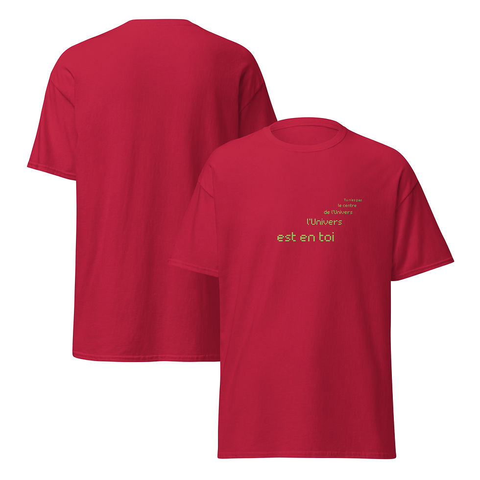 Miniature : 🌌 Univers intérieur – T-shirt unisexe
