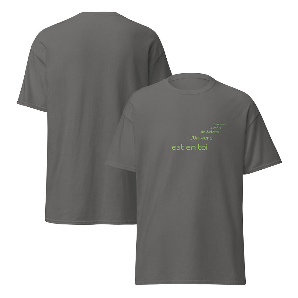 Miniature : 🌌 Univers intérieur – T-shirt unisexe