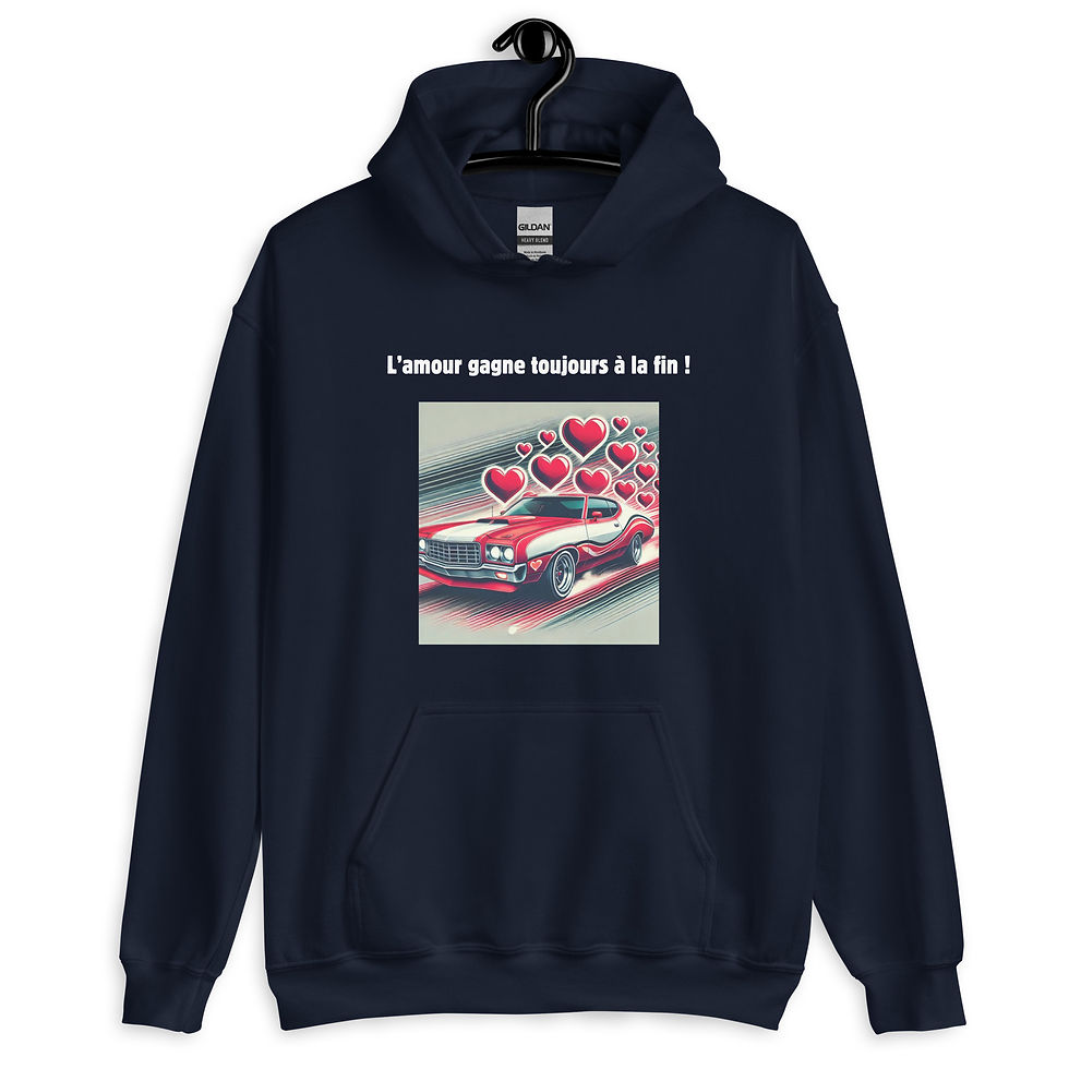 Miniature : Brigade de l'amour - Hoodie Unisexe