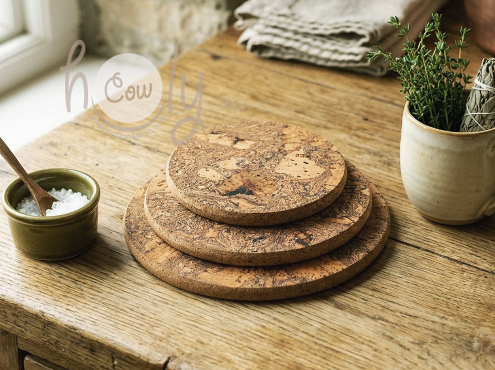 Thick Natural Cork Hot Pot Holders