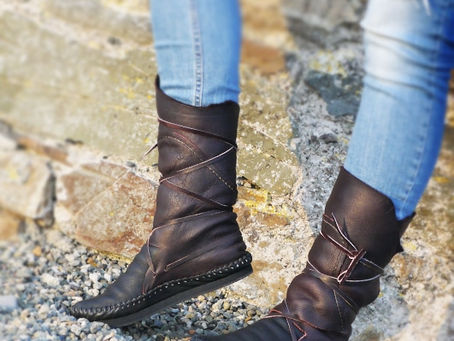 100% Handmade Artisanal Moccasins