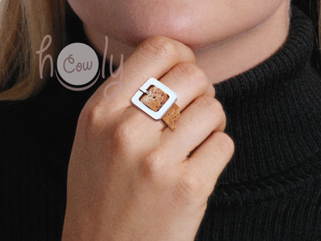Handmade Eco Friendly Adjustable Cork Ring