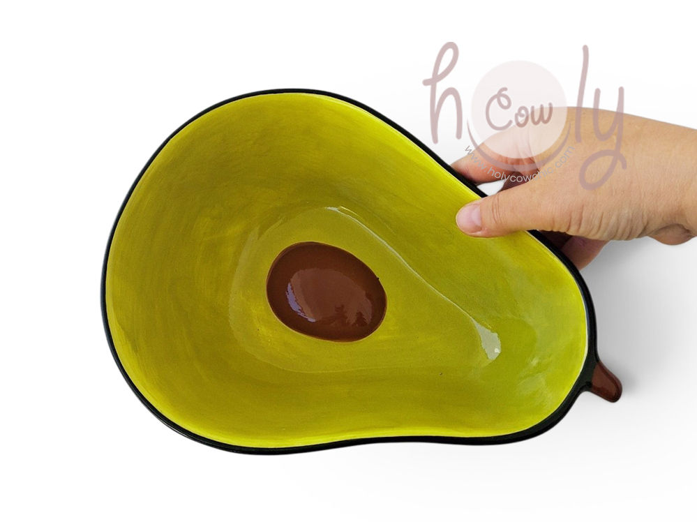 Handcrafted Ceramic Avocado Bowl
