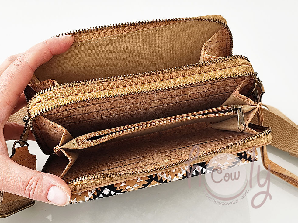 Thumbnail: Natural Cork Phone Purse
