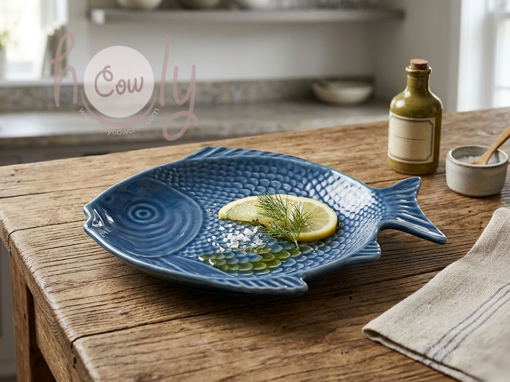 Handmade Small Ceramic Fish Dish