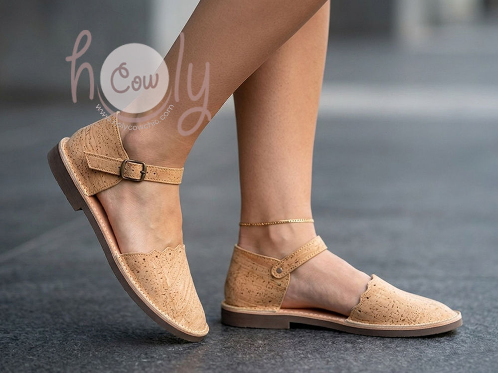 Eco Friendly Sandals Made From Cork
