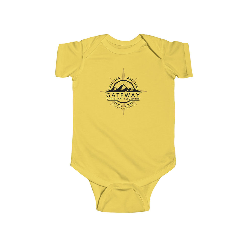 Thumbnail: 6M-24M Gateway Christian Fellowship Infant Fine Jersey Bodysuit