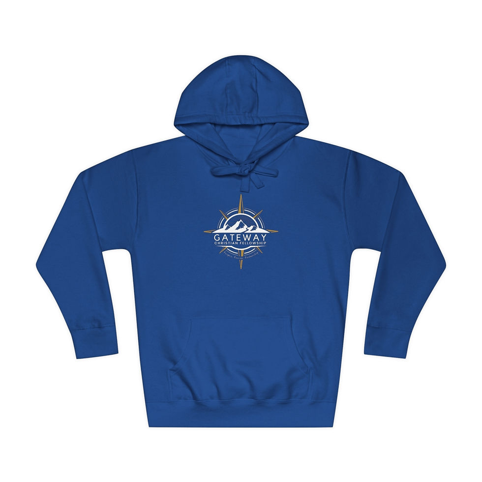 Thumbnail: Unisex Gateway Christian Fellowship Fleece Hoodie