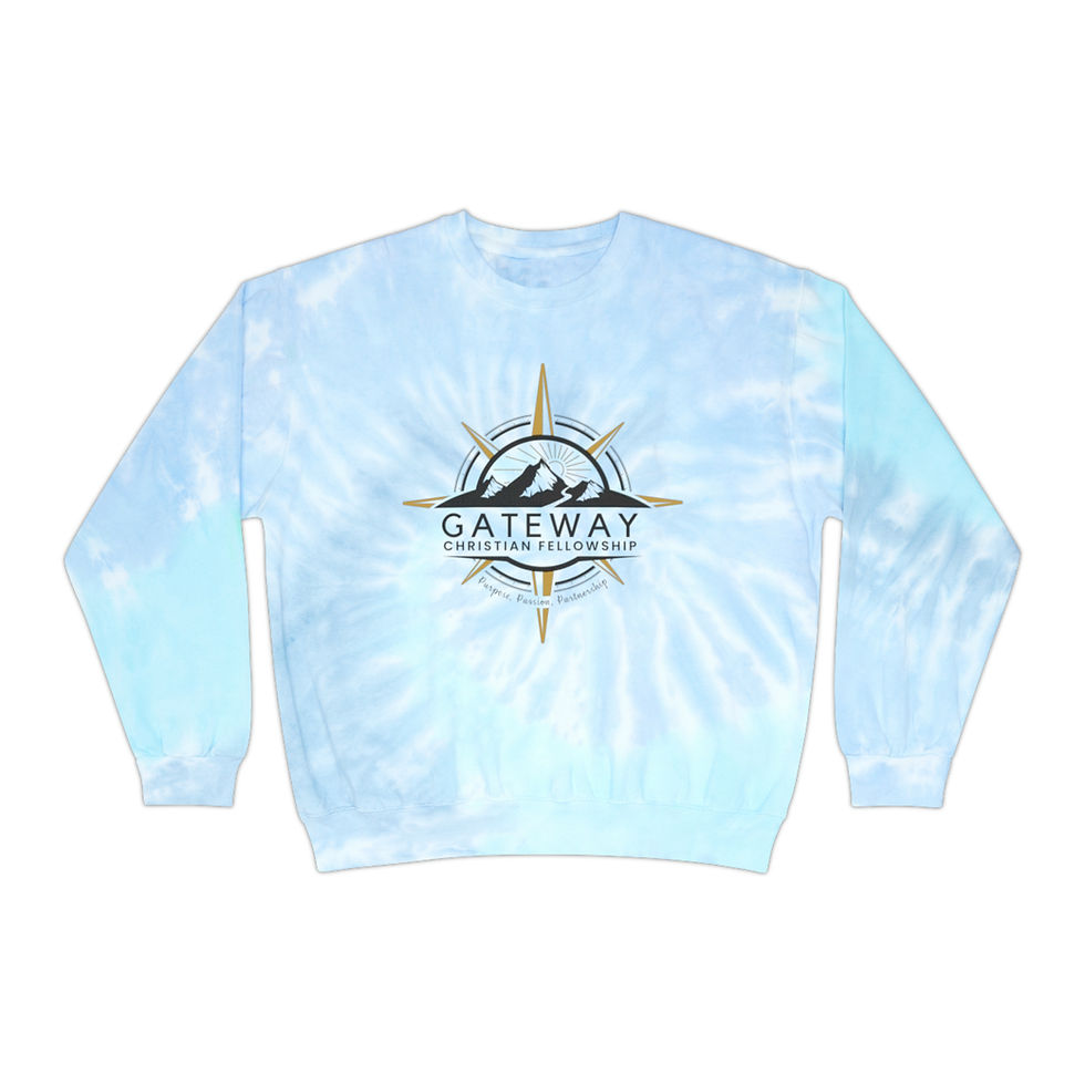 Thumbnail: Gateway Christian Fellowship Unisex Tie-Dye Sweatshirt