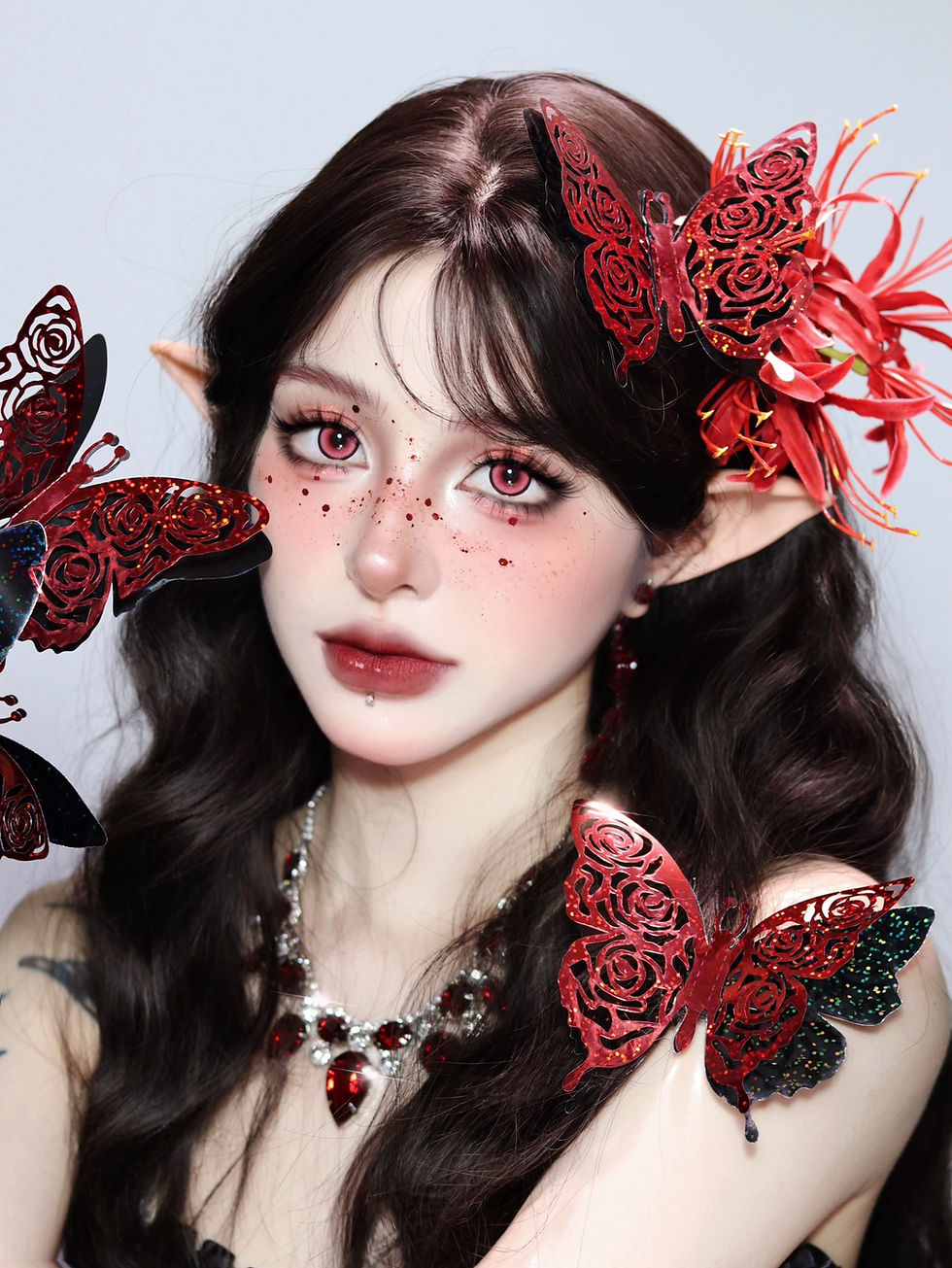 Thumbnail: [DGuGuLens 1 day]  Secret Words 蜜语 Series in Strawberry Pink 草莓粉