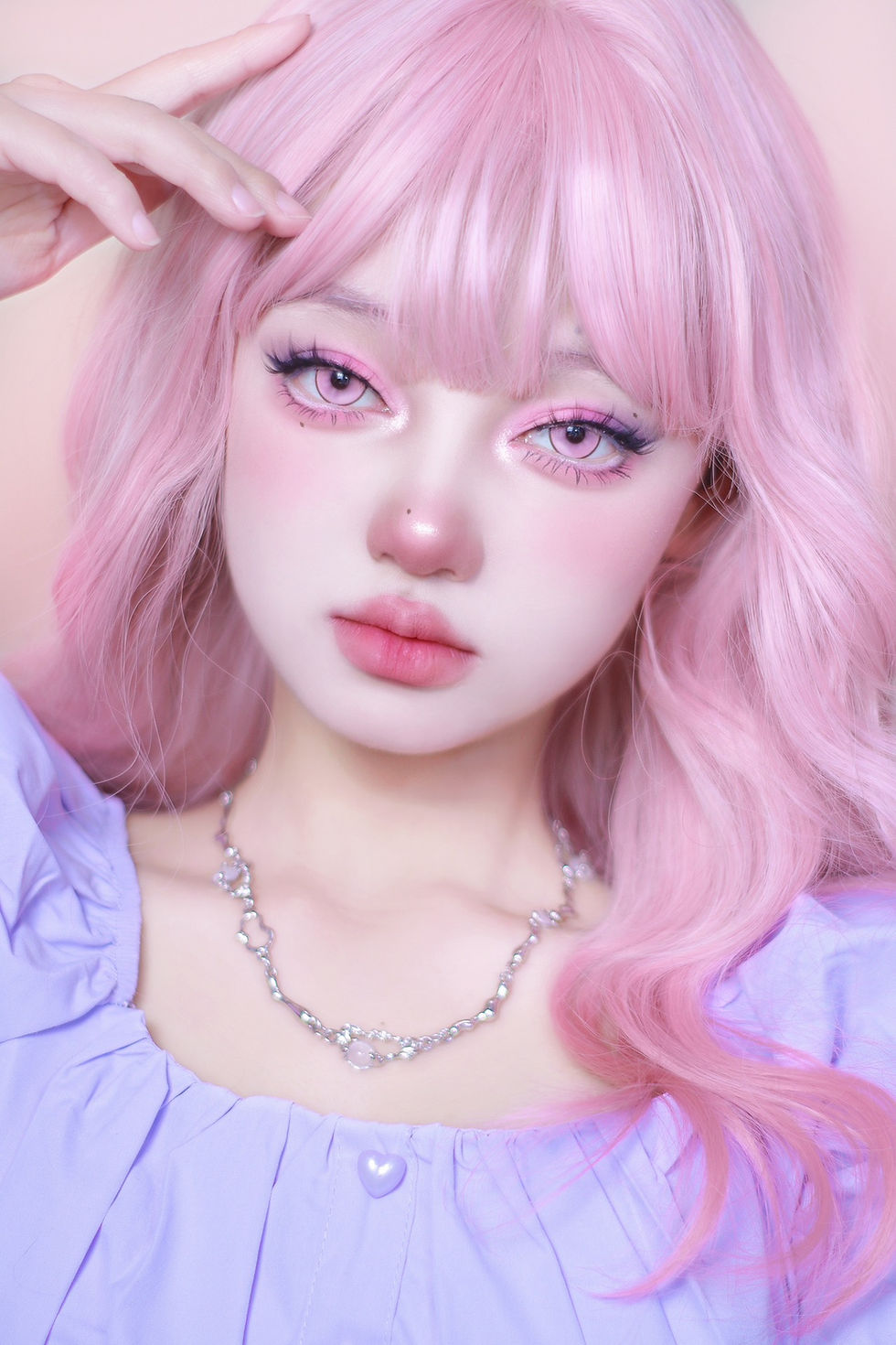 Thumbnail: [DGuGuLens] 1-day Bubble 樱花气泡 Series in Pink 粉