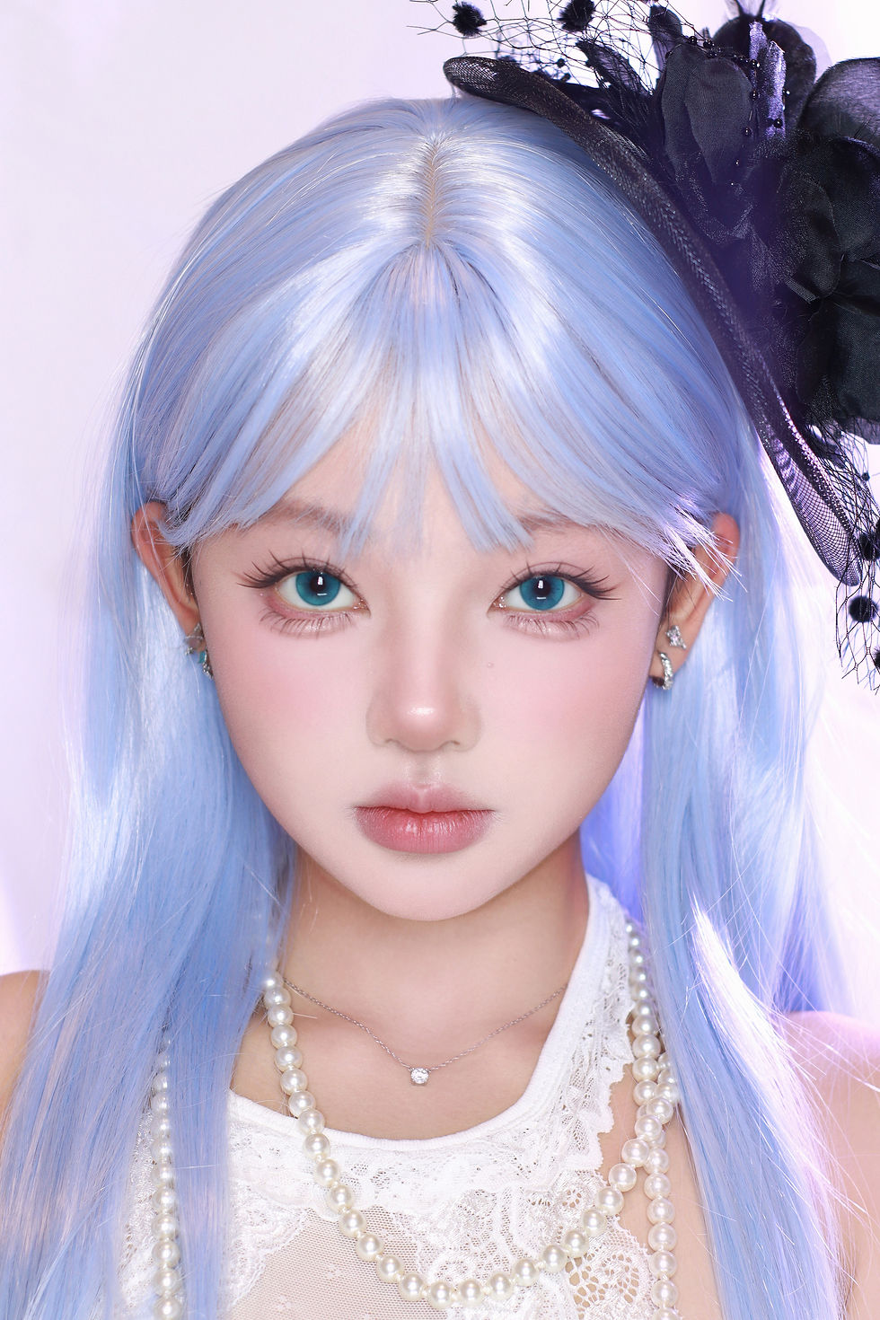 Thumbnail: [Doya 1-Month] Iridescent Series in Cyan 高定虹光 . 冰川青