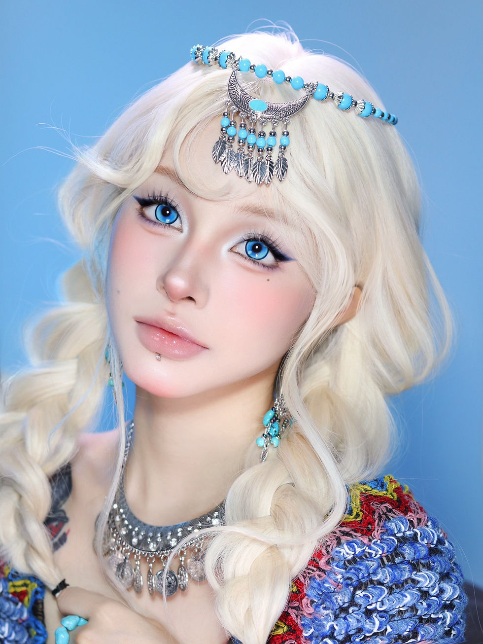 Thumbnail: [DGuGuLens 1 day] Garden Party Series in Blue 游园会系列 蓝棒冰