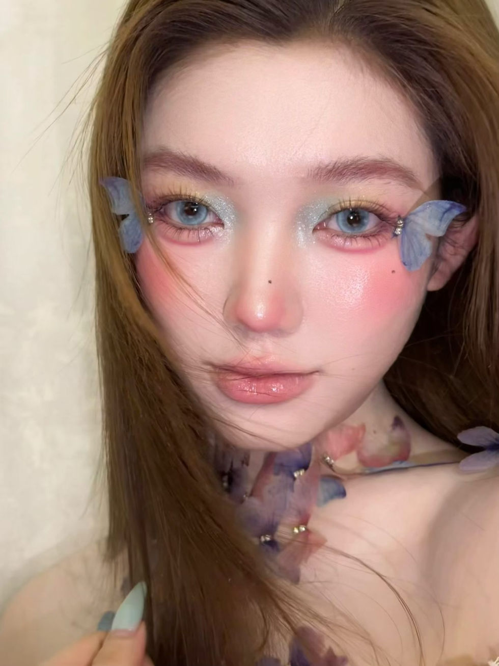 Thumbnail: [ClaireColor 6-Month] Moonlit Night Series Blue 柔光月夜
