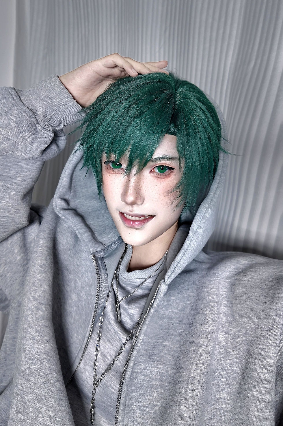 Thumbnail: [Doya 1-Month] Iridescent Series in Green 高定虹光 . 迷雾绿