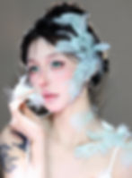 Thumbnail: [Lenspop 6-Month] Pearls 溏心珠蓝绿 Series in Blue-Green 蓝绿