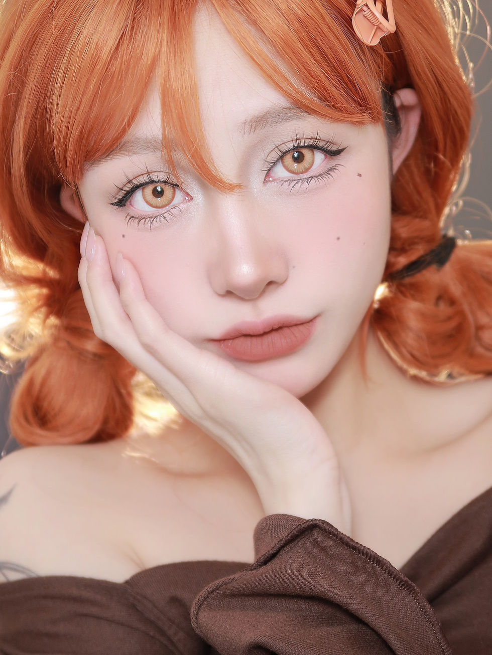Thumbnail: [DGuGuLens] 1-day Small Drunk 微醉 Series in Orange 橙