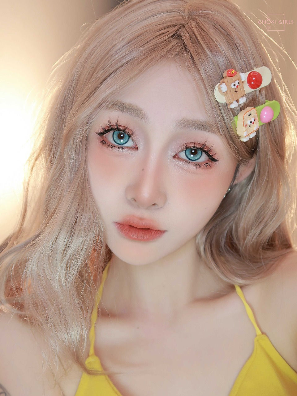 Thumbnail: [ChokiGirls 6-month] Cotton 绵绵 Series in Blue Green 蓝绿