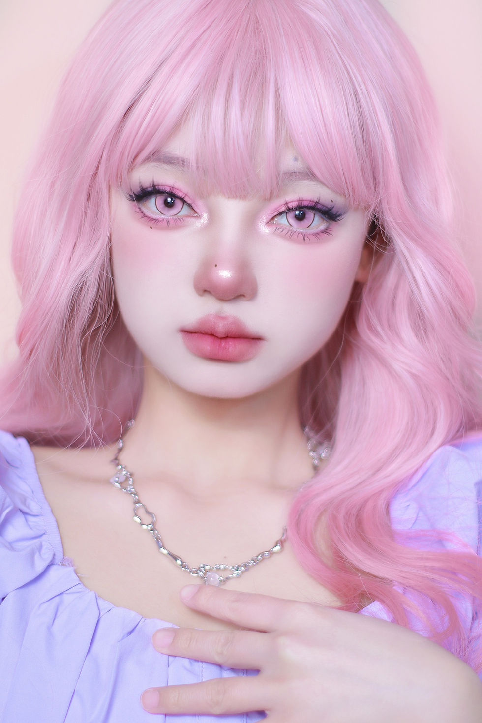 Thumbnail: [DGuGuLens] 1-day Bubble 樱花气泡 Series in Pink 粉