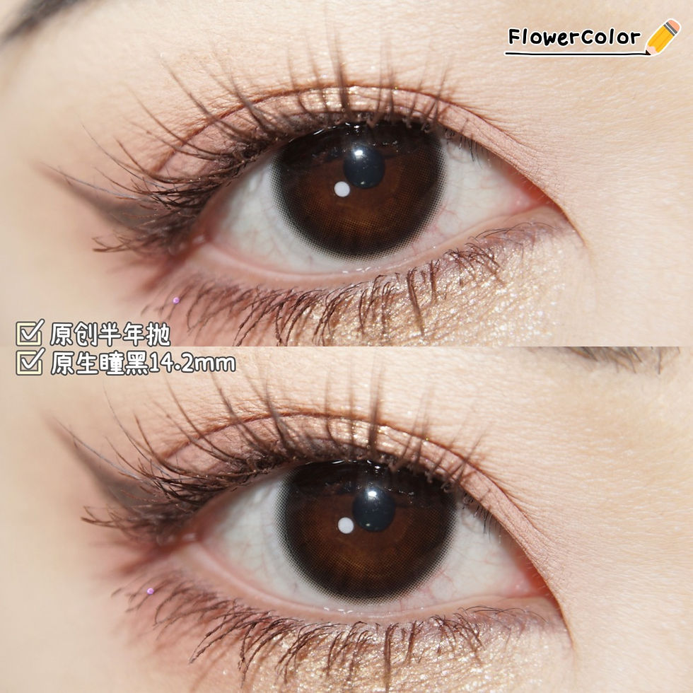 Thumbnail: [FlowerColor 6-Month] Natural Black Series 原生瞳黑