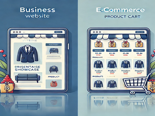 2. Site vitrine vs site e-commerce : lequel choisir pour votre entreprise ?