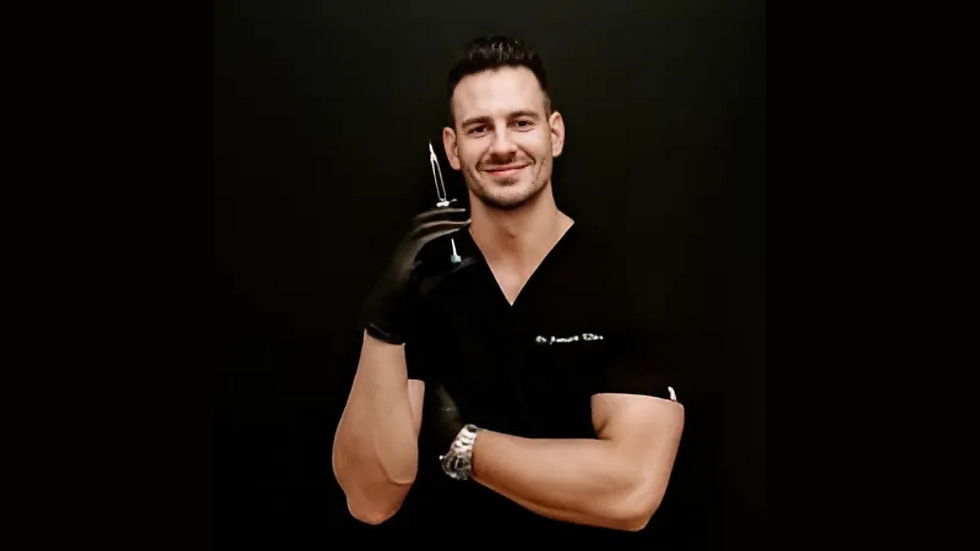 Dr. François le Jeune, Dr. Vincent Ehlers, and Dr. Le Juan, co-founders of the Institute of Aesthetic Doctors in South Africa, collaborating on advanced aesthetic and regenerative treatments