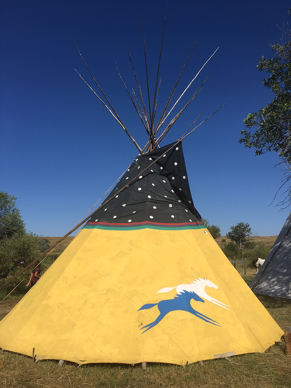 Crow Fair Tipis Stays