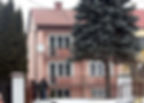 Różowy dom w Słomnikach