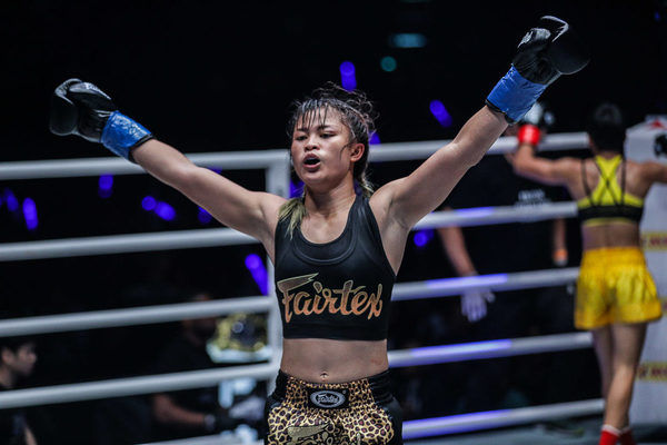 Stamp Fairtex Set for Title Unification Bout Against Denice Zamboanga at ONE 173 in Denver