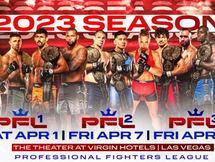 PFL announces main and co-main events for first three regular-season fight cards