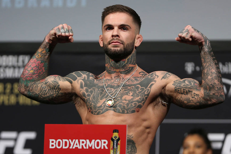 Cody Garbrandt books first fight in 14 months with UFC Atlanta return