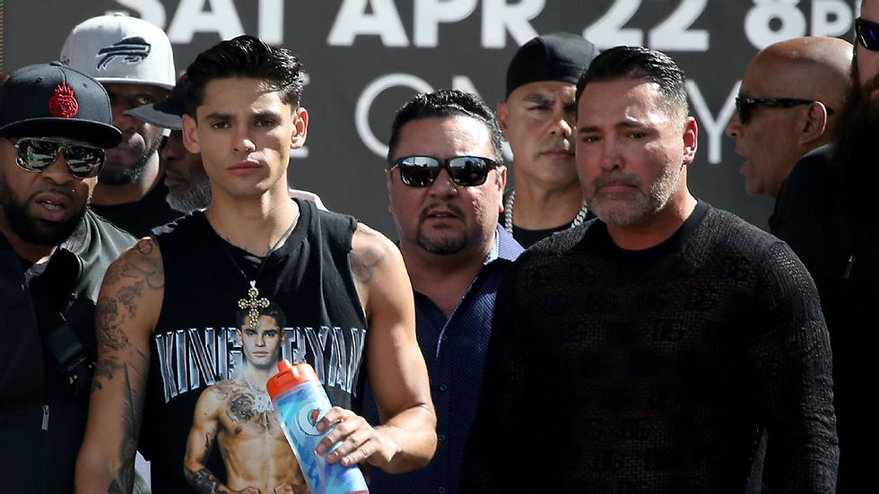 Oscar De La Hoya Halts Ryan Garcia’s RIZIN Debut