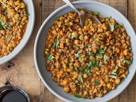 Smoky Vegan Lentil Stew