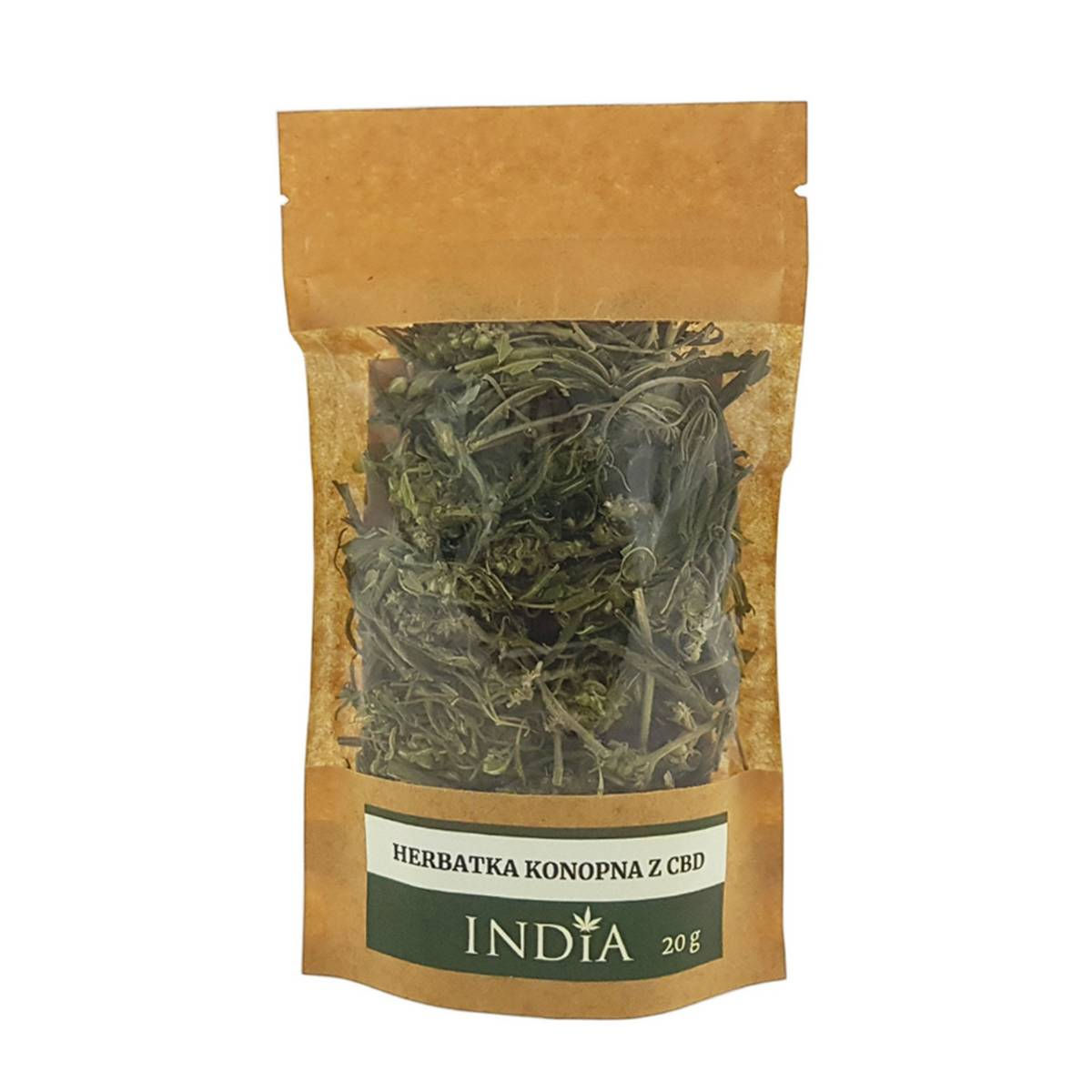 Herbatka konopna (CBD występuje naturalnie w roślinie) 20 g