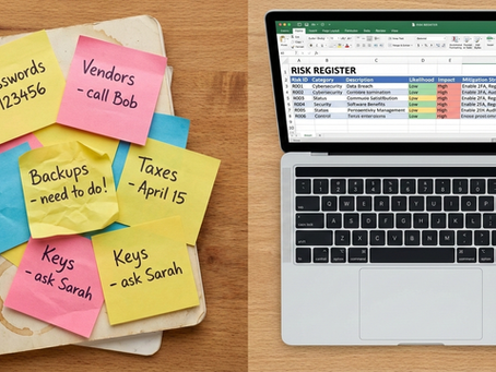 Why Every Small Business Needs a Risk Register