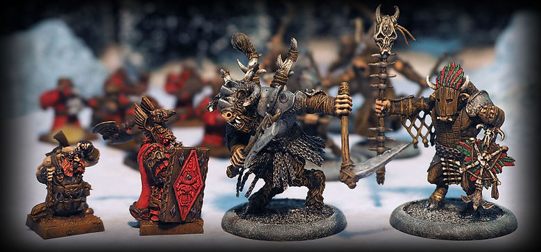 Models by Avatars of War and Megalith Games