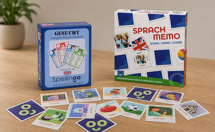 Spielerisch Englisch lernen - Spielingo Lernwelt Shop
