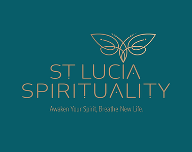 ST Lucia Spirituality Logo_Portrait - Gradient Teal