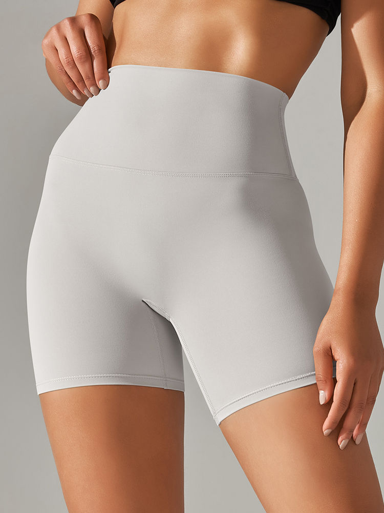 Miniatura: legging shorts feminino agachamento à prova de cintura alta fitness shorts aper