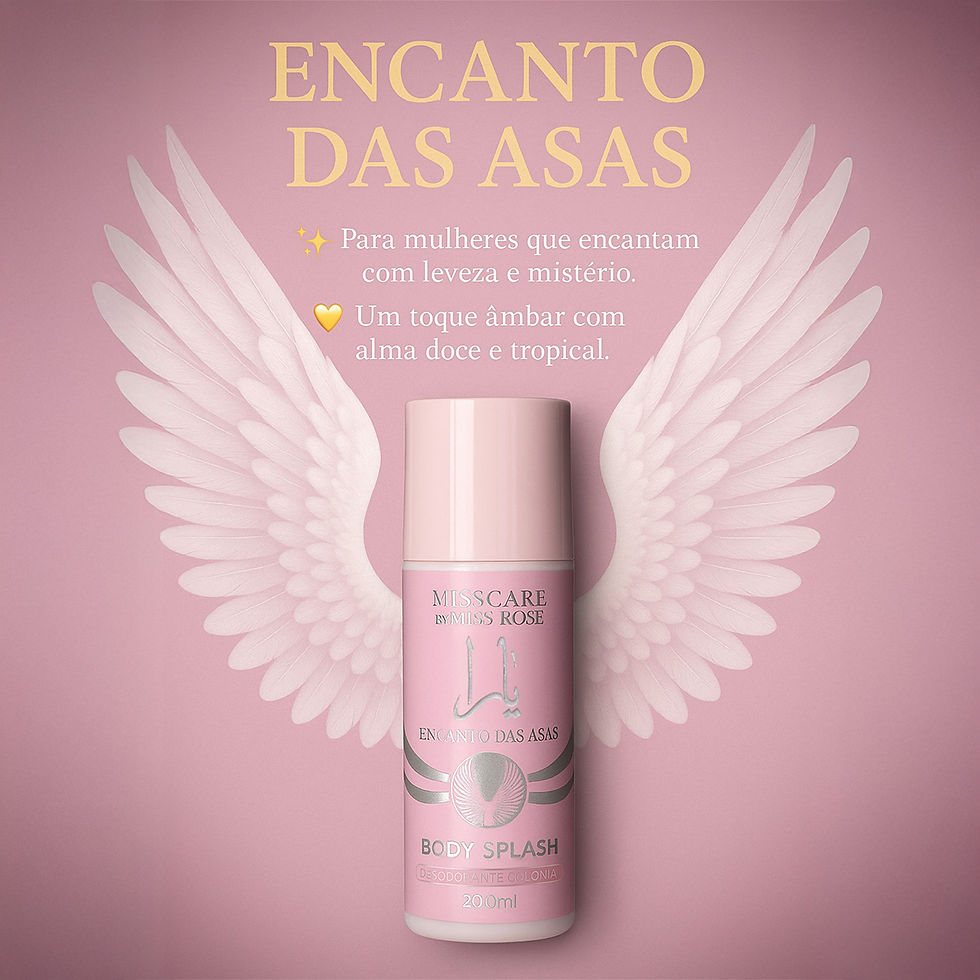 Miniatura: Body Splash Feminino Encanto das Asas 200ml – Miss Care by Miss Rôse · Desod