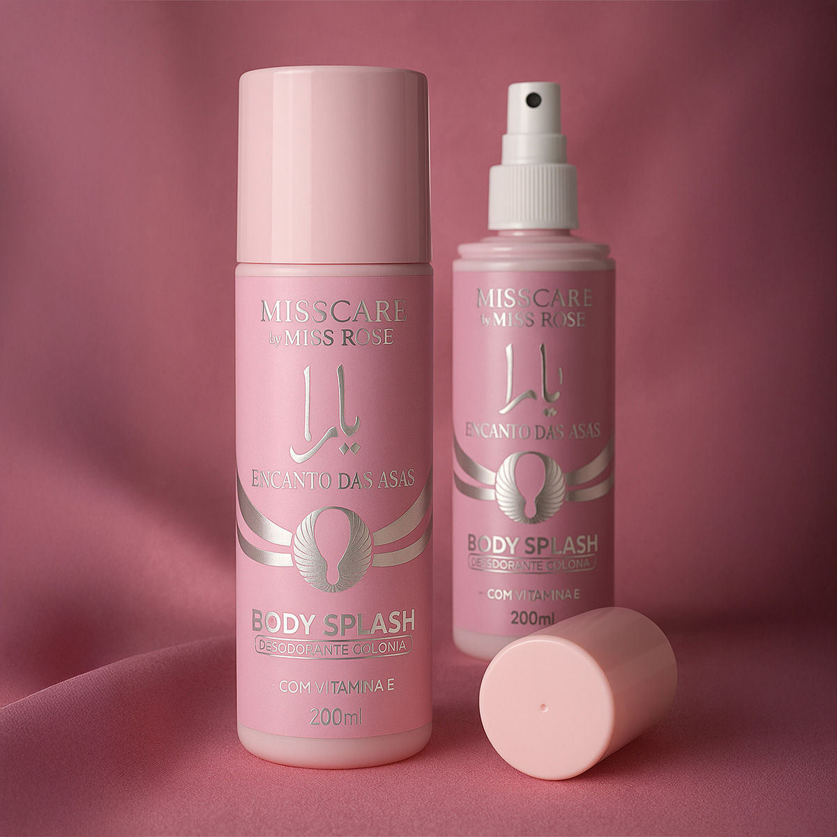Body Splash Feminino Encanto das Asas 200ml – Miss Care by Miss Rôse · Desod