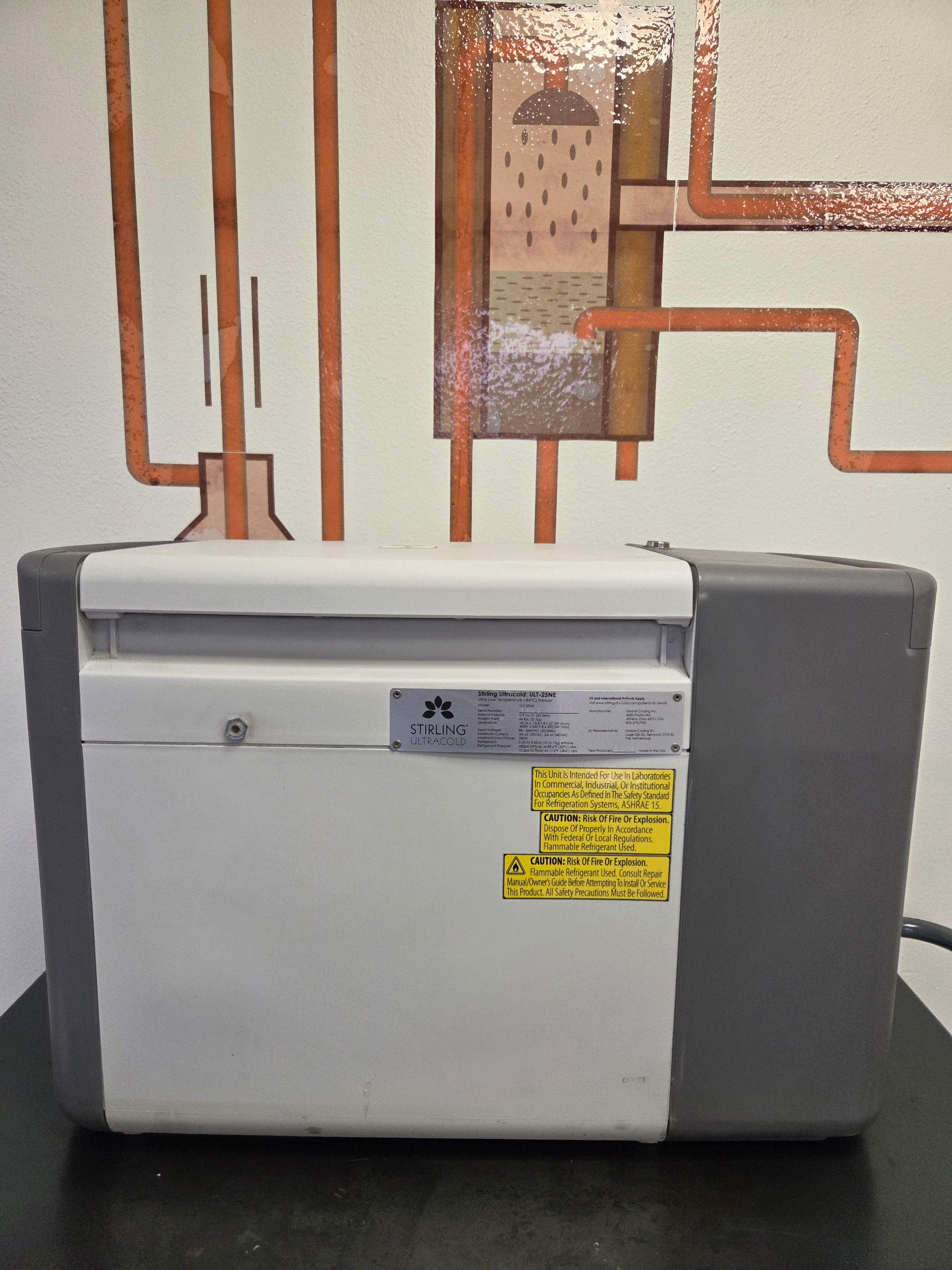 #39 Used Stirling Ultracold ULT-25NE Portable Ultra-Low Temperature Freezer