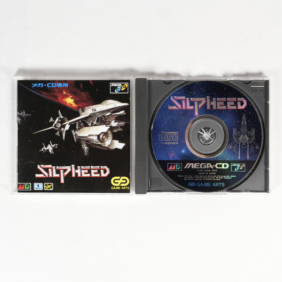 Miniature : SILPHEED Sega Mega CD MCD Jap Japan (2)