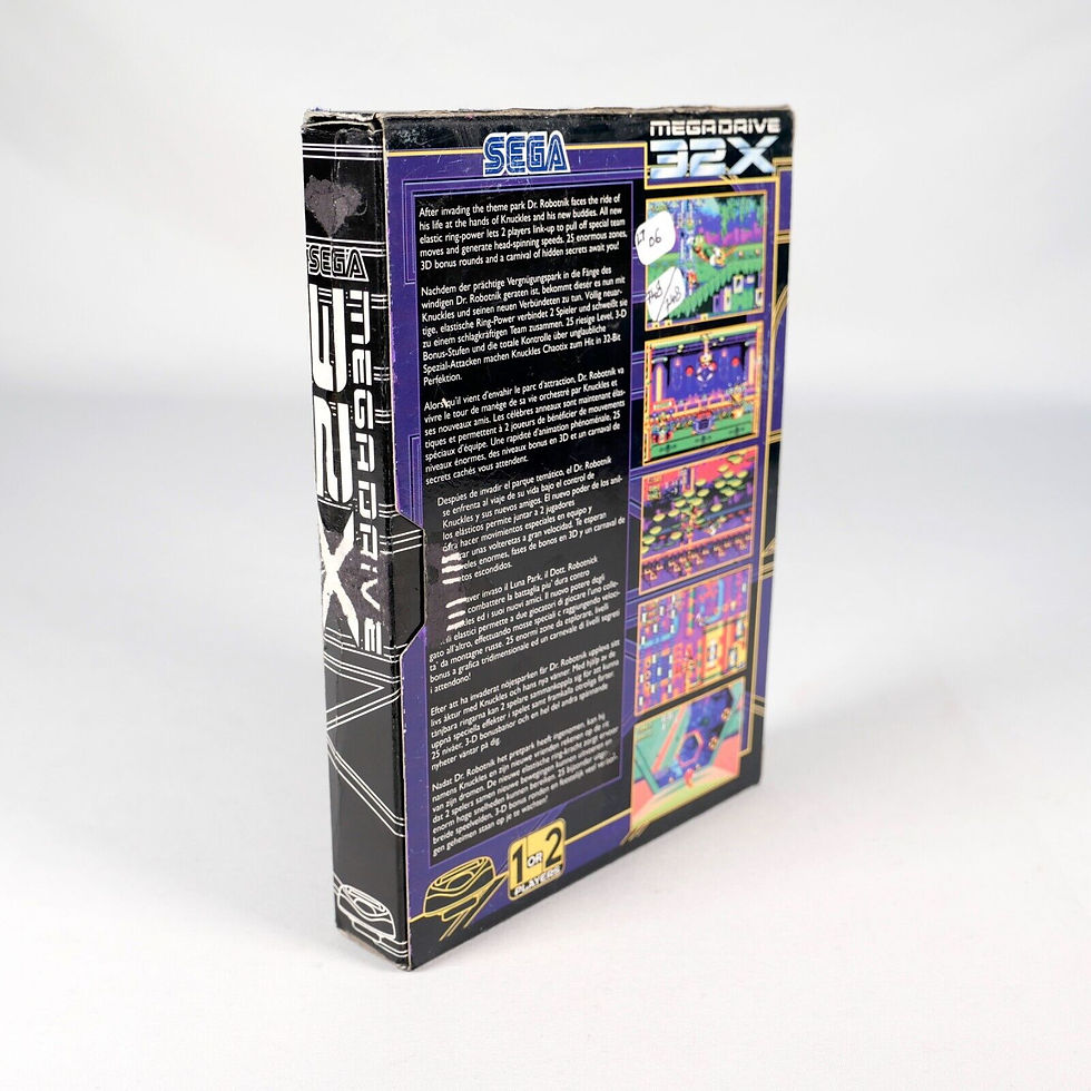 Miniature : KNUCKLES CHAOTIX Sega Mega Drive 32X Eur