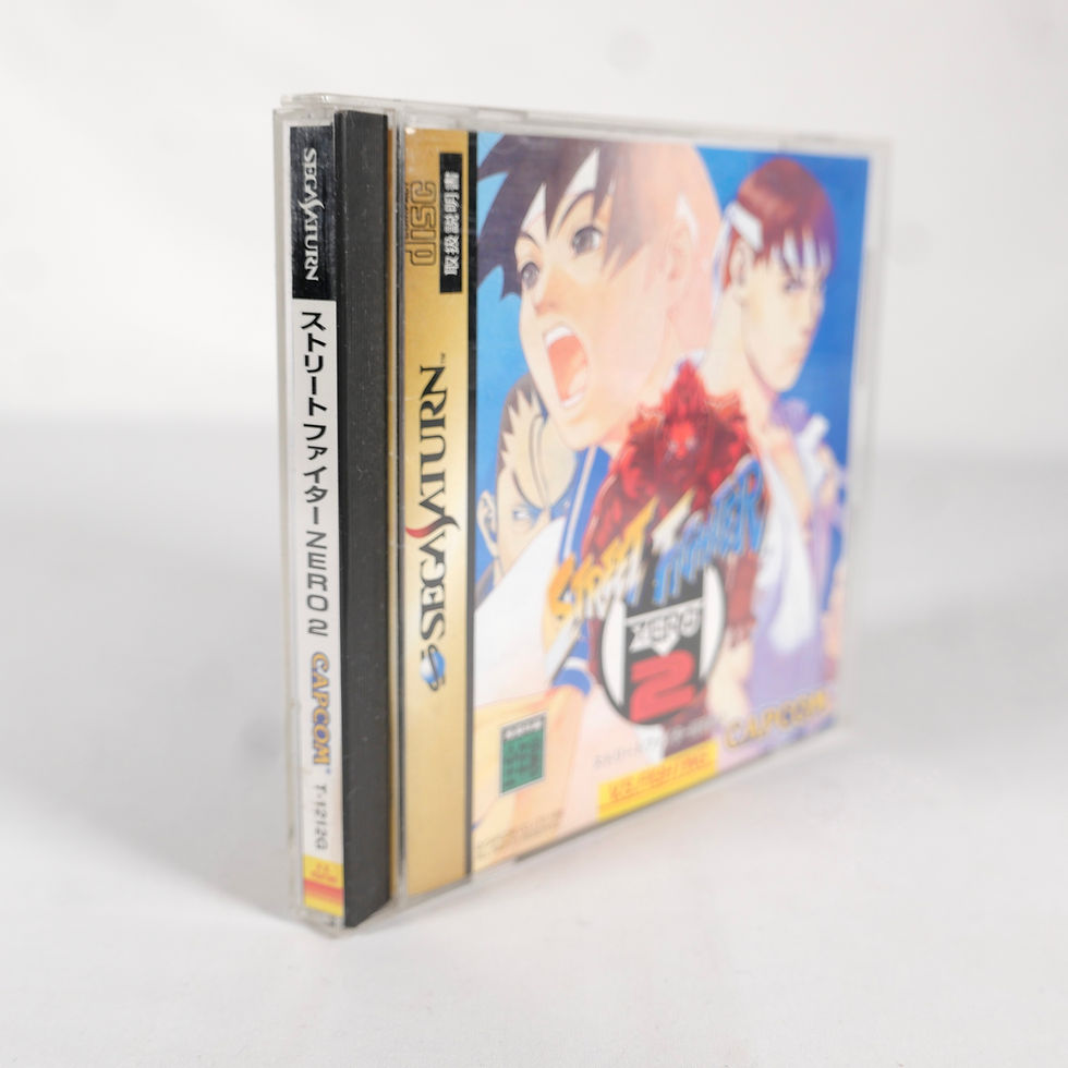 Miniature : STREET FIGHTER ZERO 2 Sega Saturn Jap Japan (2)