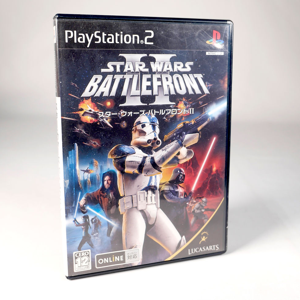 STAR WARS Battle Front II 2 Sony Playstation PS2 Reg Jap Japan