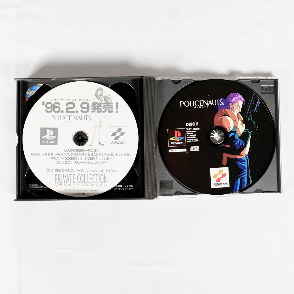 Miniature : POLICENAUTS Hideo Kojima Sony Playstation 1 PS1 Jap Japan